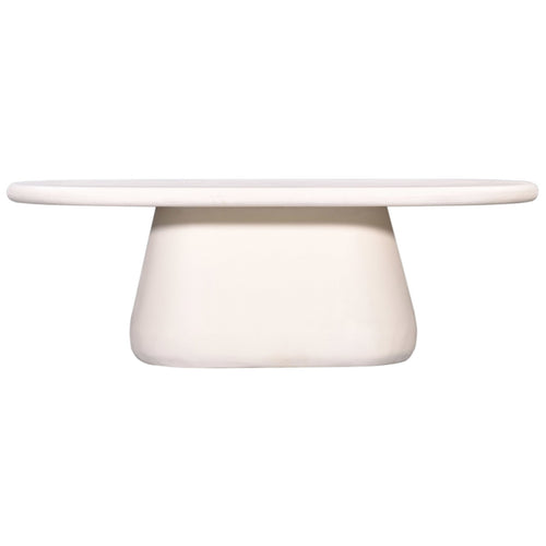 Giga Meubel Salontafel Romy - Ovaal - Beton Ciré - 120cm - vtwonen shop