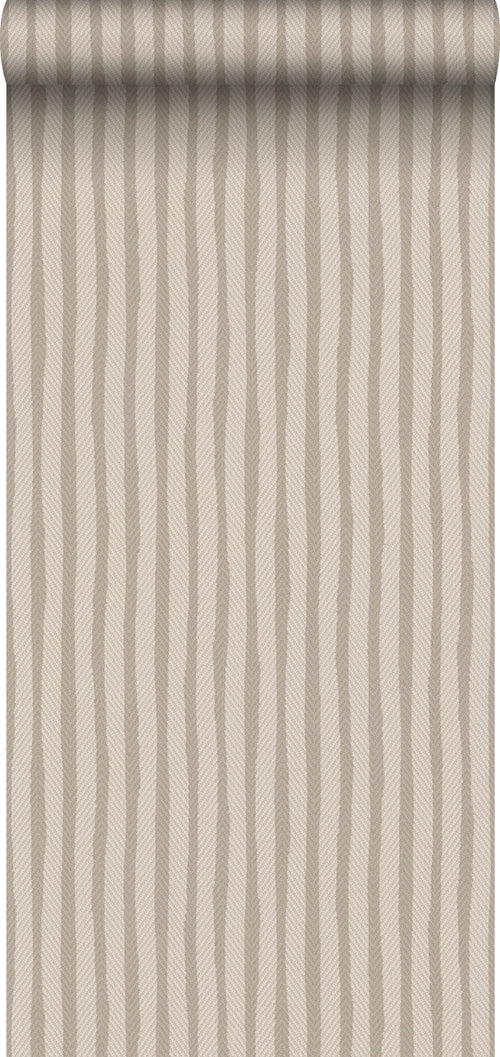 Sanders & Sanders behang strepen beige - 53 cm x 10 m - 640547