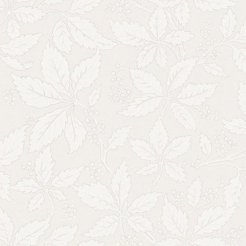 Borastapeter behang bladeren wit - 53 cm x 10.05 m - 661014