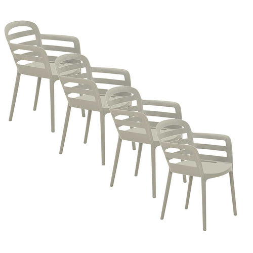 Garden Impressions tuinstoel Mira zand kleurig - 4 stuks - vtwonen shop