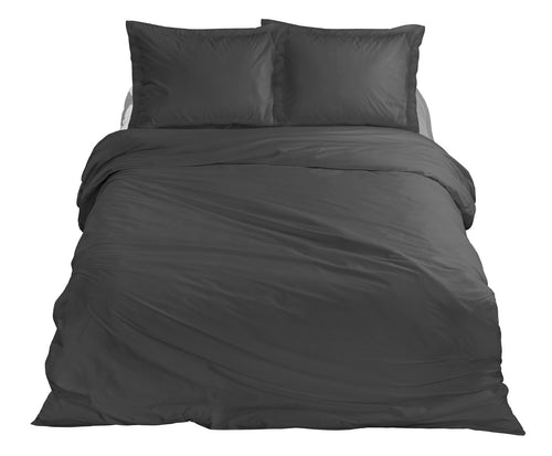Ten Cate premium - dekbedovertrekset - 200x200/220 - 100% katoen satijn - antraciet
