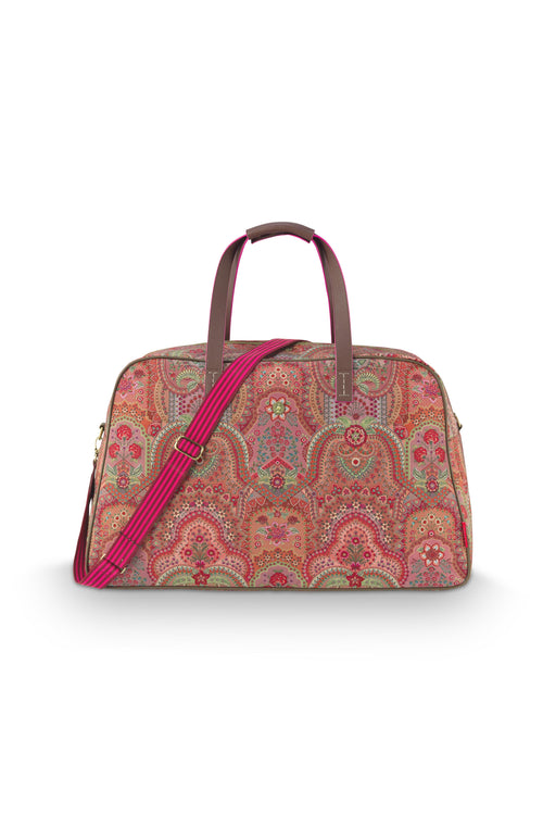 Pip Studio - Tovy Weekendtas Dames - Jabali - Rood - 65x25.5x35cm - vtwonen shop