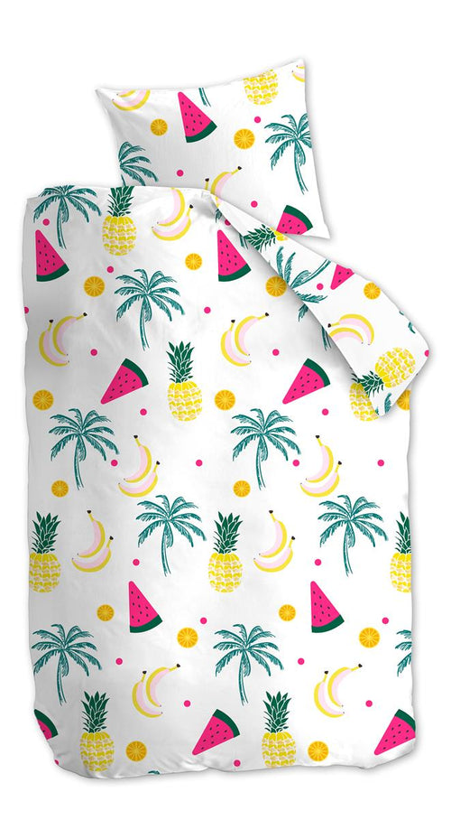 Ambiante Kayla dekbedovertrek - Eenpersoons - 140x200/220 - Multi - vtwonen shop