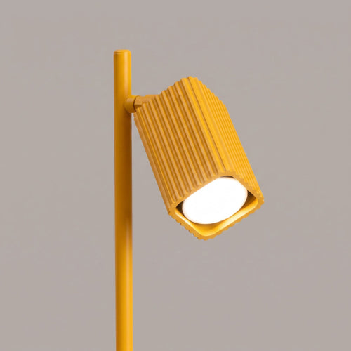 Sollux Lighting Tafellamp RAYO geel - 14,5x14,5x43cm