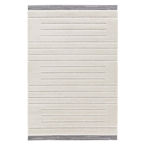AFK Living vloerkleed Aligne - reliëfeffect - beige - 120 x 170 cm - vtwonen shop