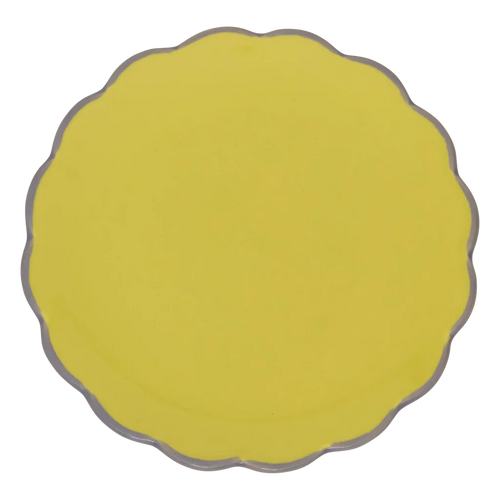 Urban Nature Culture Good Morning bord Sculpted - Limelight -17cm