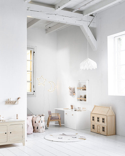 Petite Amélie Kindervloerkleed Lara - 100% Katoen -  ⌀ 100 cm