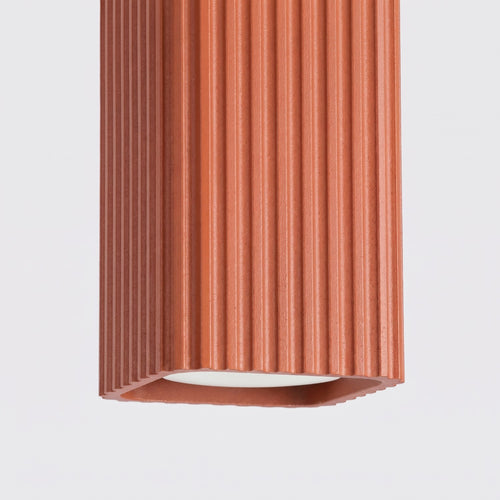 Sollux Lighting Plafondlamp RAYO 10 rode oker - 6x6x10cm