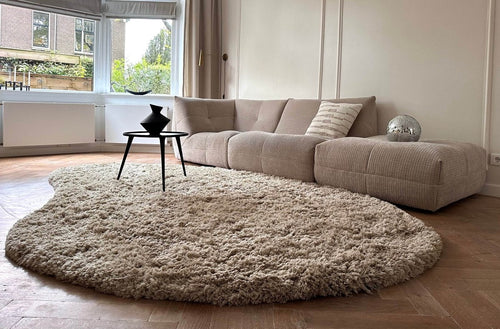 Interieur05 vloerkleed Pilo - hoogpolig - beige - 240 x 340 cm - vtwonen shop