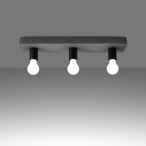 Sollux Lighting Plafondlamp TAVO 3 - 55x13,5x10cm