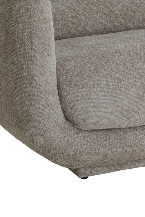 Light & Living bank KIALY - bruin - 237x96x75cm