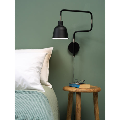 it's about RoMi wandlamp London - zwart - 60x16x42cm - vtwonen shop