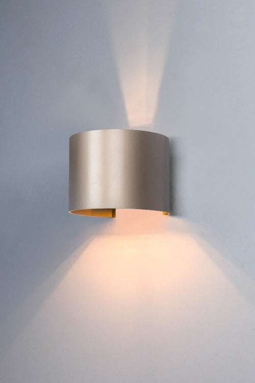 Artdelight wandlamp Gyro - 1 lichts - 11.2  x 9.7   cm - champagne - vtwonen shop