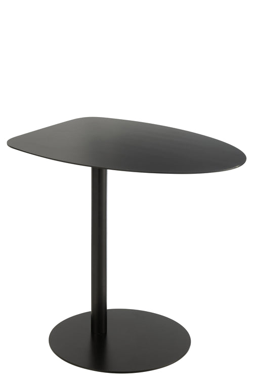 J-Line bijzettafel Ice - metaal - zwart