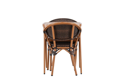 Rebellenclub Bistroset Blaze - Bruin - vtwonen shop