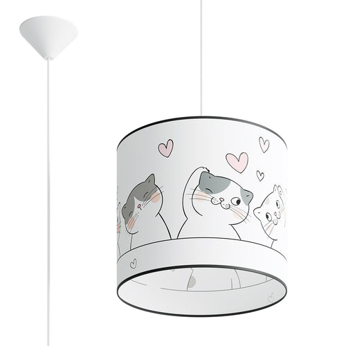 Sollux Lighting Hanglamp CAT 30 - 30x30x95cm