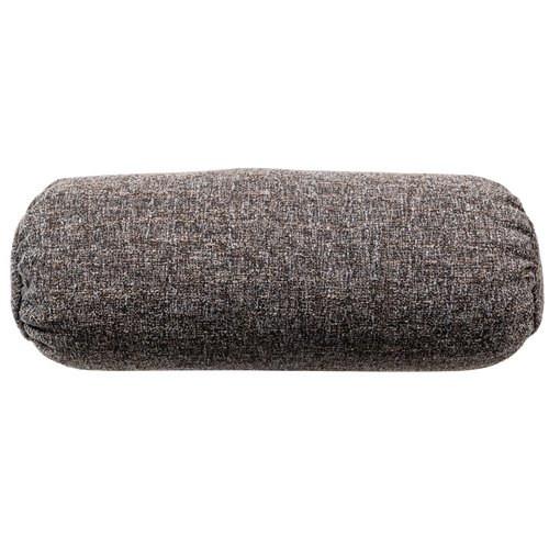 WOOOD rolkussen Baggy - Geweven Stof - Warmgrijs Melange - 23x50x23