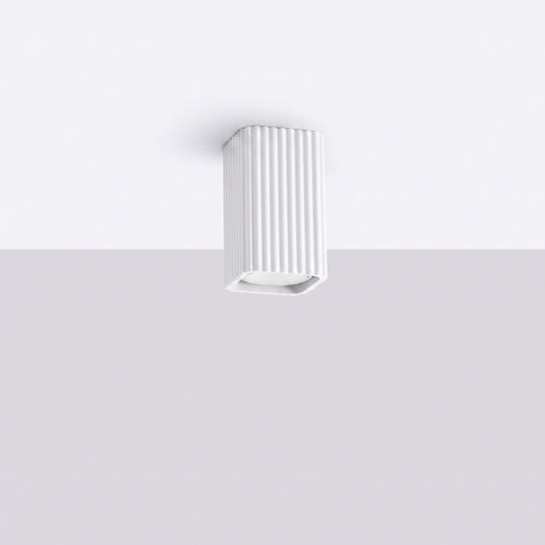 Sollux Lighting Plafondlamp RAYO 10 wit - 6x6x10cm