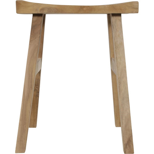 Lesli Living krukje teak - zwart - 40x30x50cm