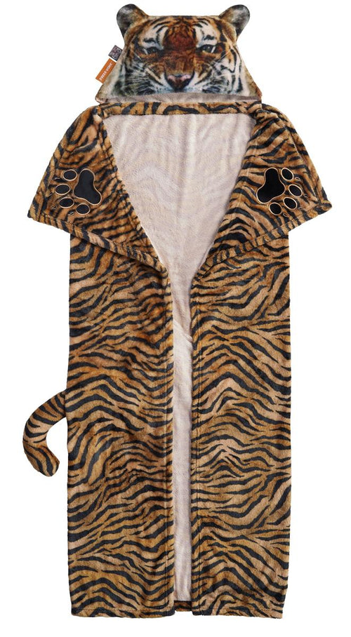 FREEK VONK kleed Tijger Plaid - 140x120 cm - steenrood - vtwonen shop