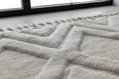 Rebellenclub Vloerkleed Fino - 400 x 300 cm - Beige - vtwonen shop