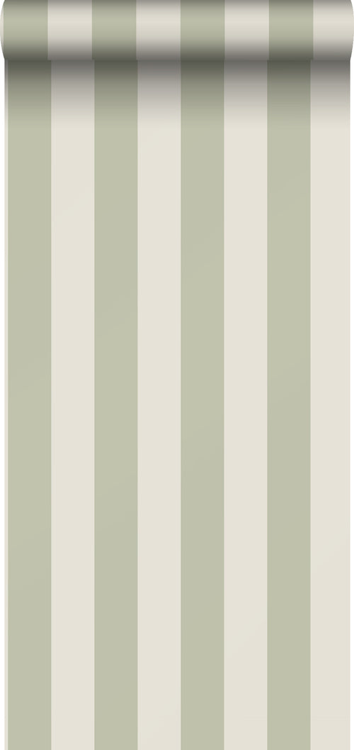 Sanders & Sanders behang strepen groen en lichtgroen - 50 x 900 cm - 935407