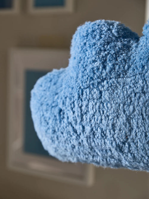benuta kussen Lumi - blauw - 30x50 cm
