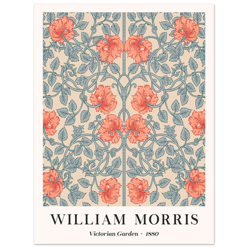 Artfulprints  William Morris - Victorian garden 1880   poster 30x40 cm - vtwonen shop
