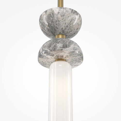 Maytoni - Hanglamp Kyoto - Goud en grijs - Ø10 - vtwonen shop