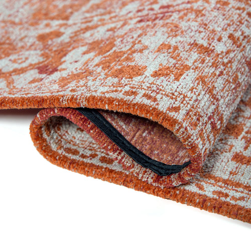 Lola&Moi vloerkleed Brick - rood - 80x150cm