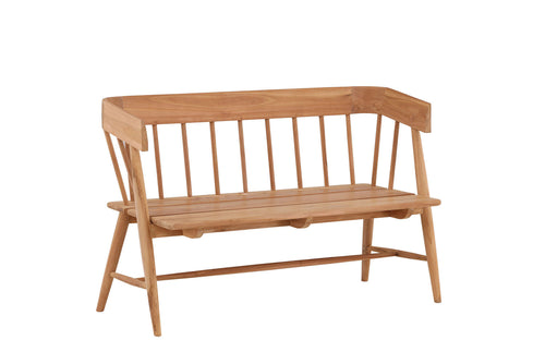 Rebellenclub Tuinbank Reed - 122 x 58cm - Naturel Hout - vtwonen shop