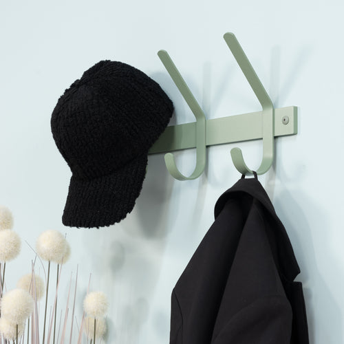 Spinder Design kapstok Dexter 3 - Dusty Green - 3 haken - vtwonen shop