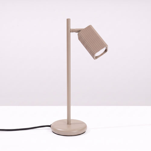 Sollux Lighting Tafellamp RAYO taupe - 14,5x14,5x43cm