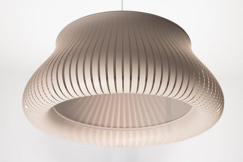 bpskoncept hanglamp Oblo - lichtgrijs - Ø45 cm