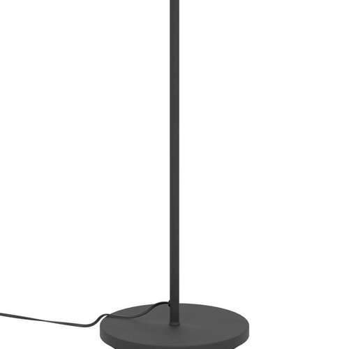EGLO vloerlamp Oxpark - e27 - 146,5 cm - zwart/wit/groen - bamboe