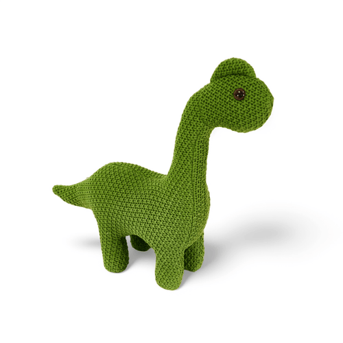 Pintado & Lacado knuffeldier Dinosaur - groente - 32 cm