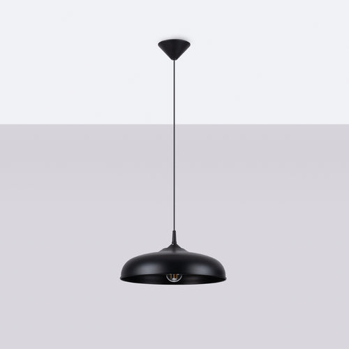 Sollux Lighting Hanglamp GINA zwart - 38x38x74cm