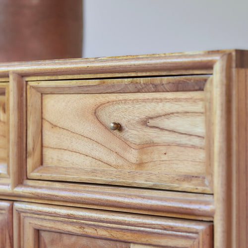 Tikamoon Buffet van mindihout 120 cm - Naturel - vtwonen shop