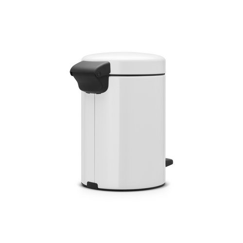 Brabantia NewIcon Pedaalemmer, 3 liter, kunststof binnenemmer - White
