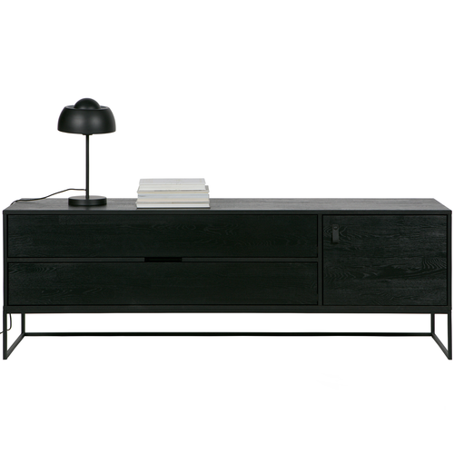 WOOOD tv meubel Silas - Essen - Blacknight - 60x180x44 - vtwonen shop