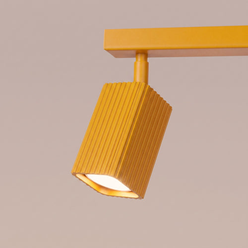 Sollux Lighting Plafondlamp RAYO 4L geel - 81x6x16,5cm