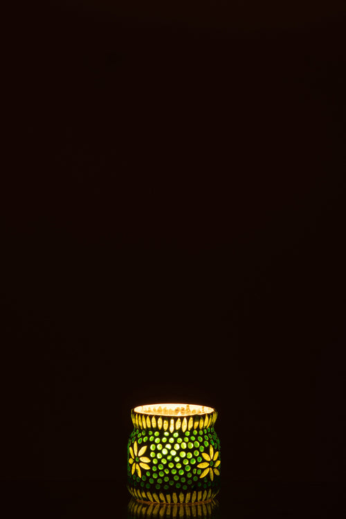 J-Line kaarshouder Bram - glas - groen - medium - 4 stuks - vtwonen shop