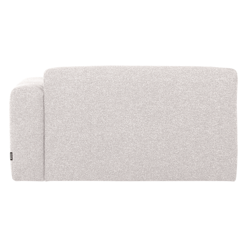 WOOOD 1,5-zits bank arm rechts Mojo Base - Bouclé - Ecru - 74x145x97