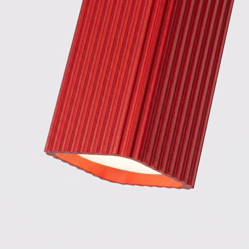 Sollux Lighting Tafellamp RAYO rood - 14,5x14,5x43cm