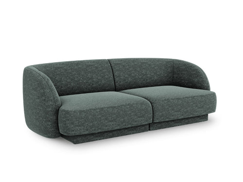 Micadoni Bank Miley 2-zits, chenille, olie - 90x180x70cm