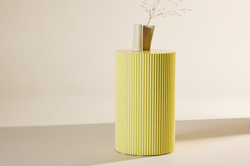 Rebellenclub Bijzettafel Graus - ¿31 cm - Geel