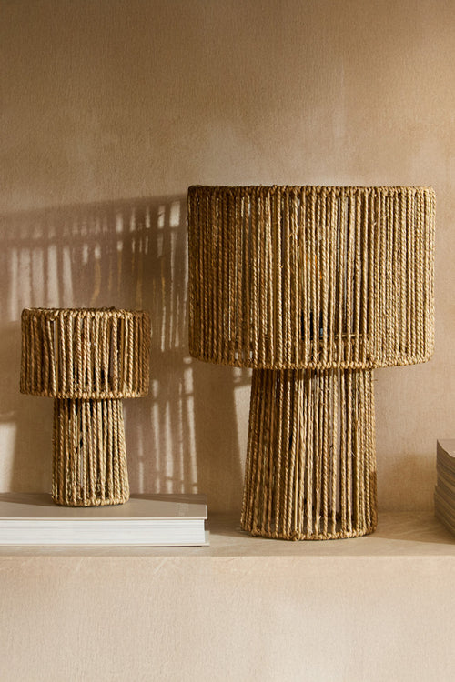 Calma House Tafellamp met CE-stekker Far - Naturel - 46x30
