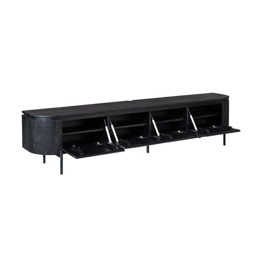 Starfurn - Tv meubel Excellent - Zwart - 35x200x45 cm