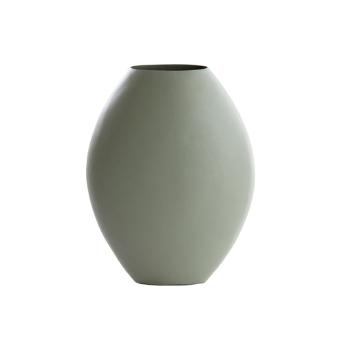 Luqaza vaas Rodin - groen - 25x12x32cm