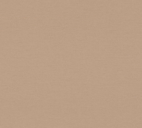 Livingwalls behang effen bruin en beige - 53 cm x 10.05 m - AS-390972